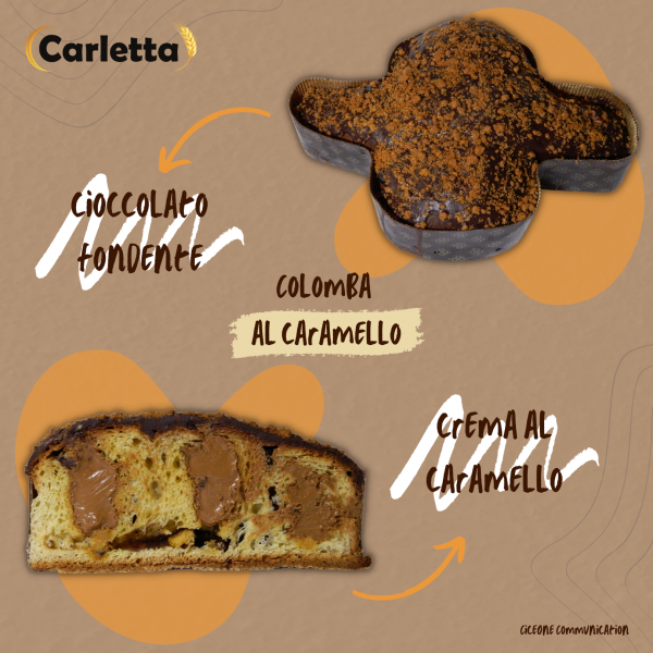 Colomba al caramello