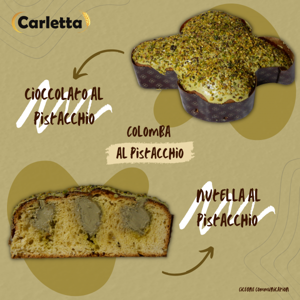 Colomba al pistacchio